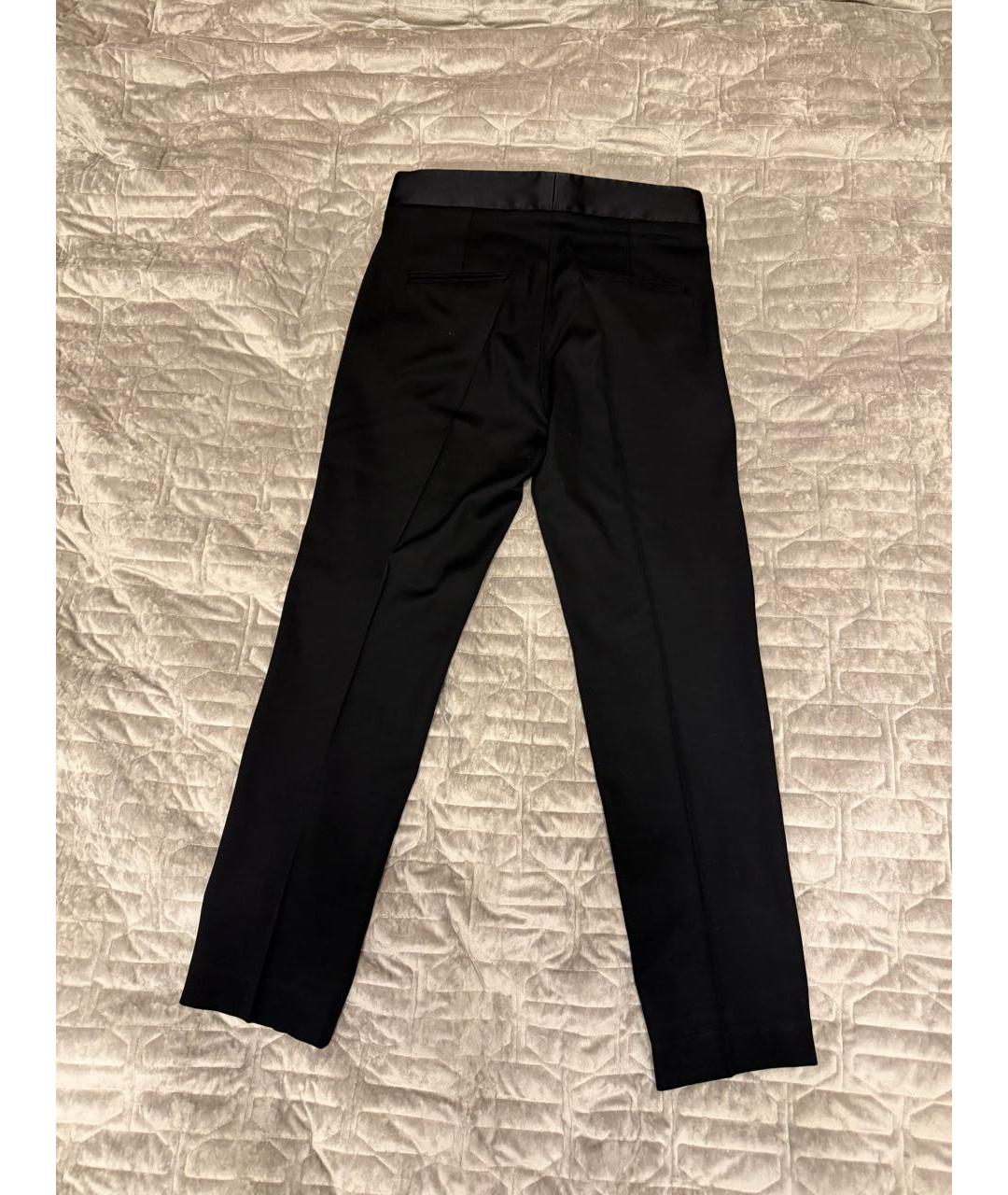 SANDRO Черные вискозные брюки узкие, фото 2