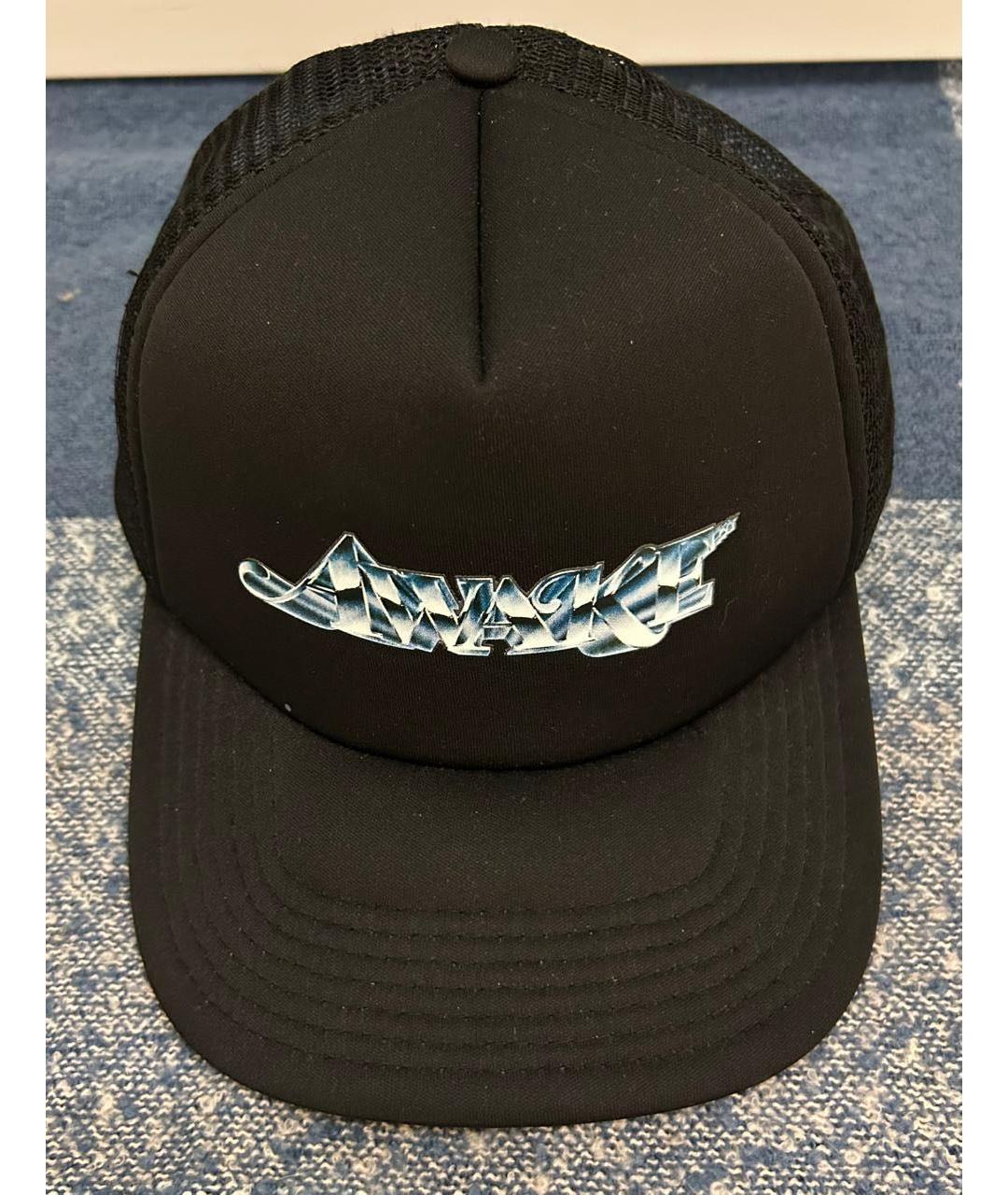 Awake NY Черная хлопковая кепка/бейсболка, фото 5
