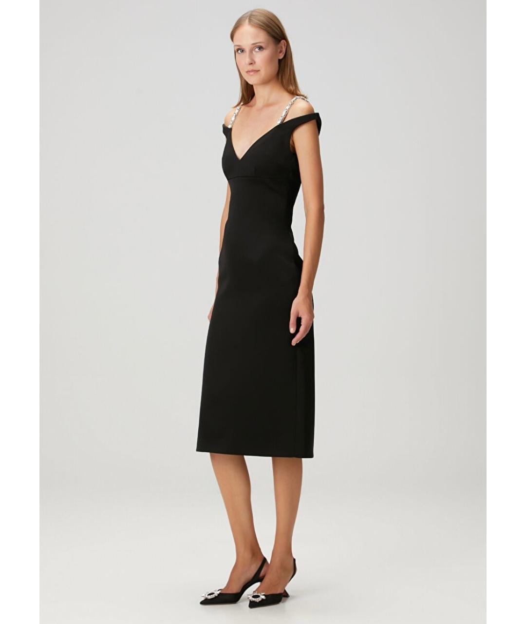 DAVID KOMA Черное коктейльное платье, фото 5