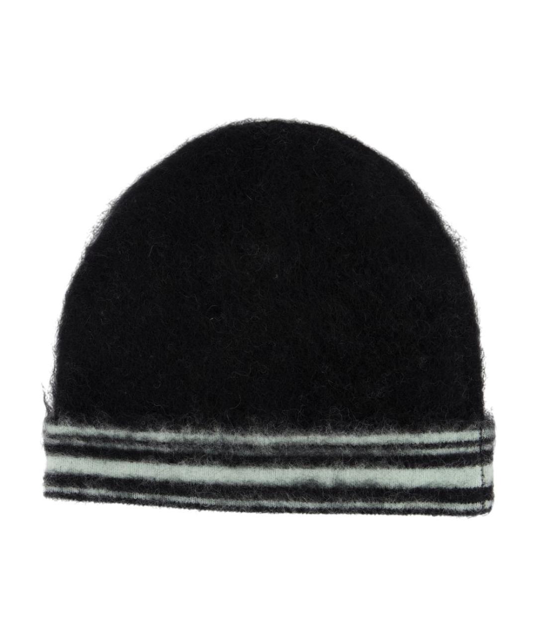 CASABLANCA Черная синтетическая шапка, фото 2