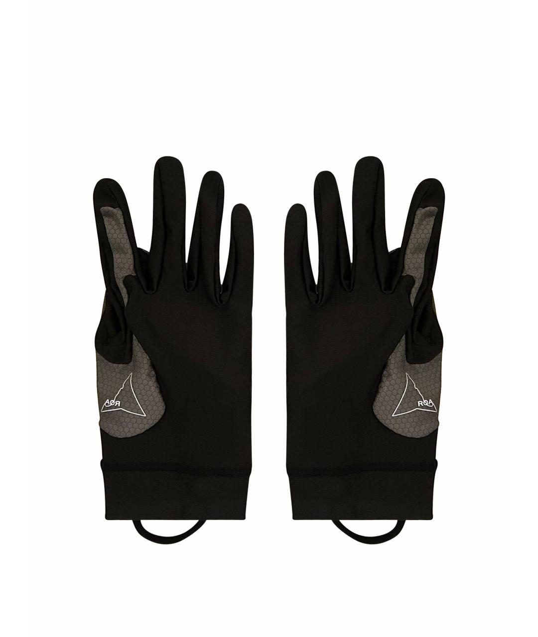 ROA Черные синтетические перчатки, фото 1