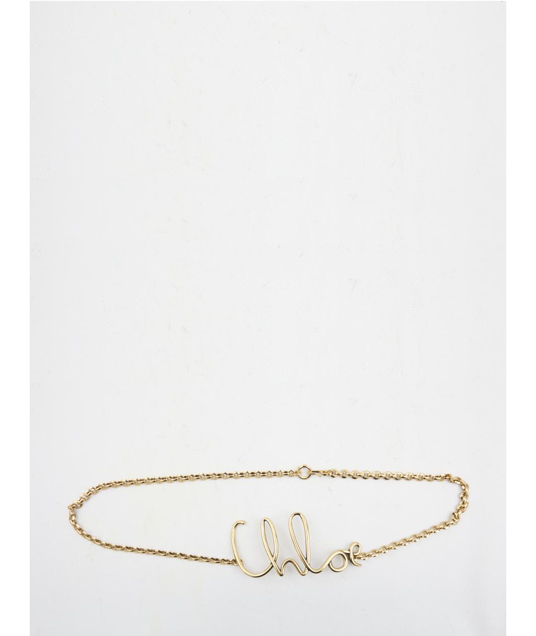 CHLOE Золотой ремень, фото 3