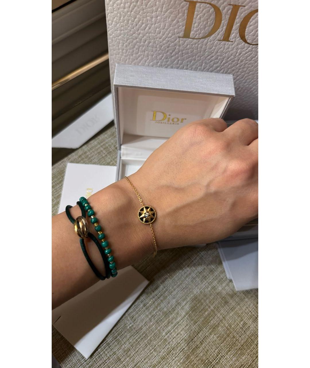 CHRISTIAN DIOR Золотой браслет из желтого золота, фото 4