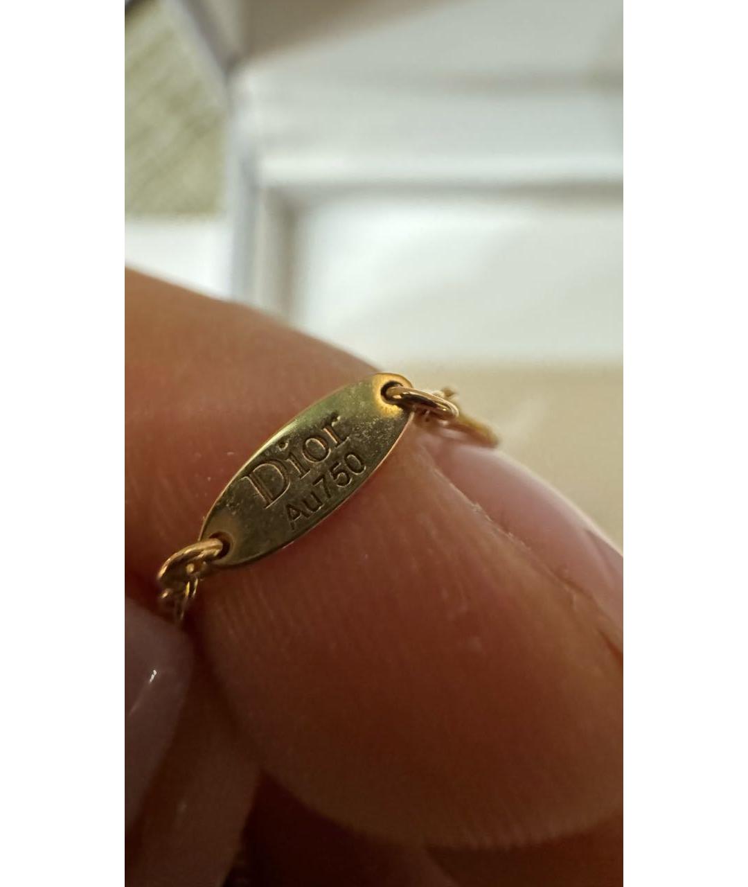 CHRISTIAN DIOR Золотой браслет из желтого золота, фото 5