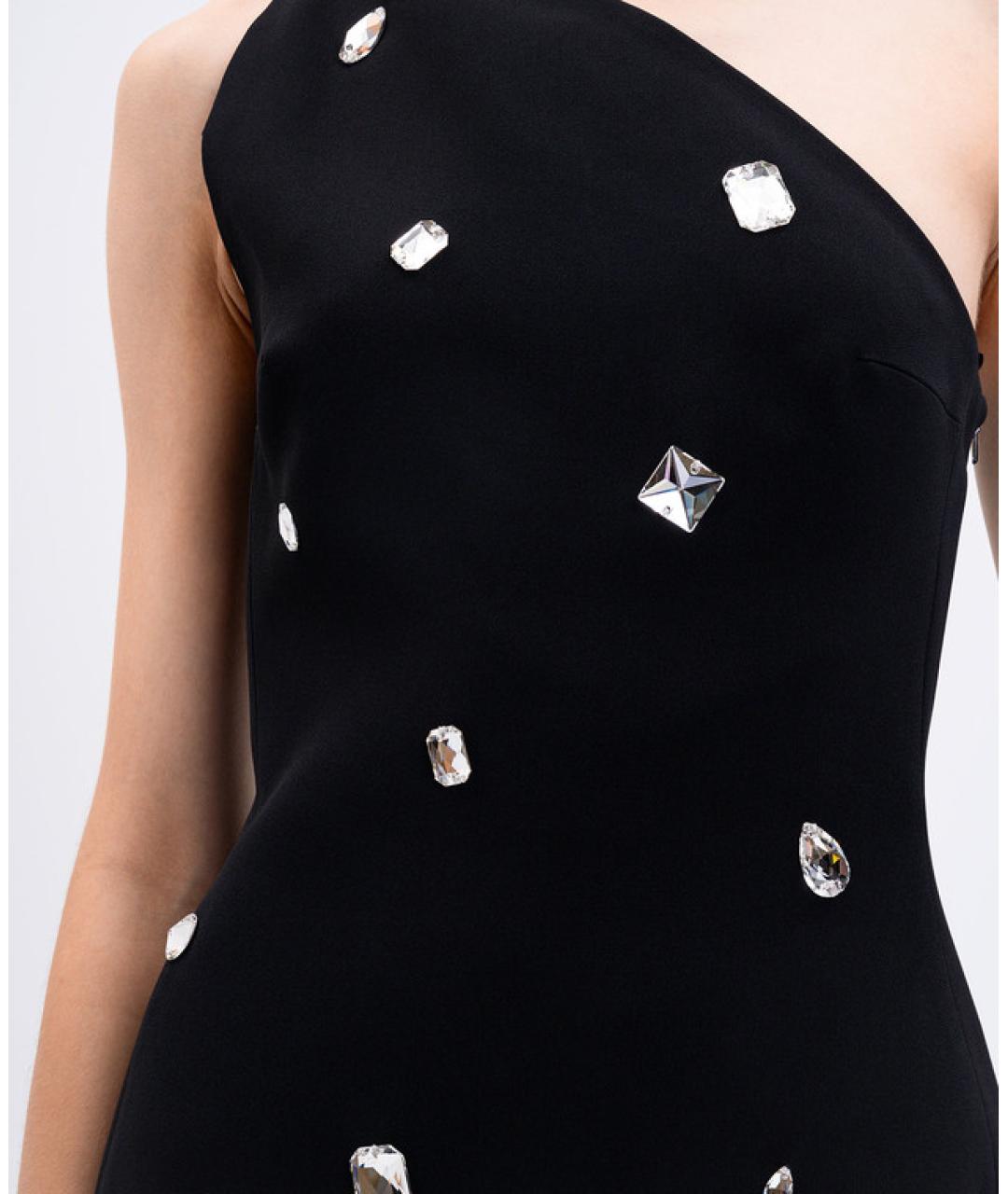 DAVID KOMA Черное коктейльное платье, фото 5