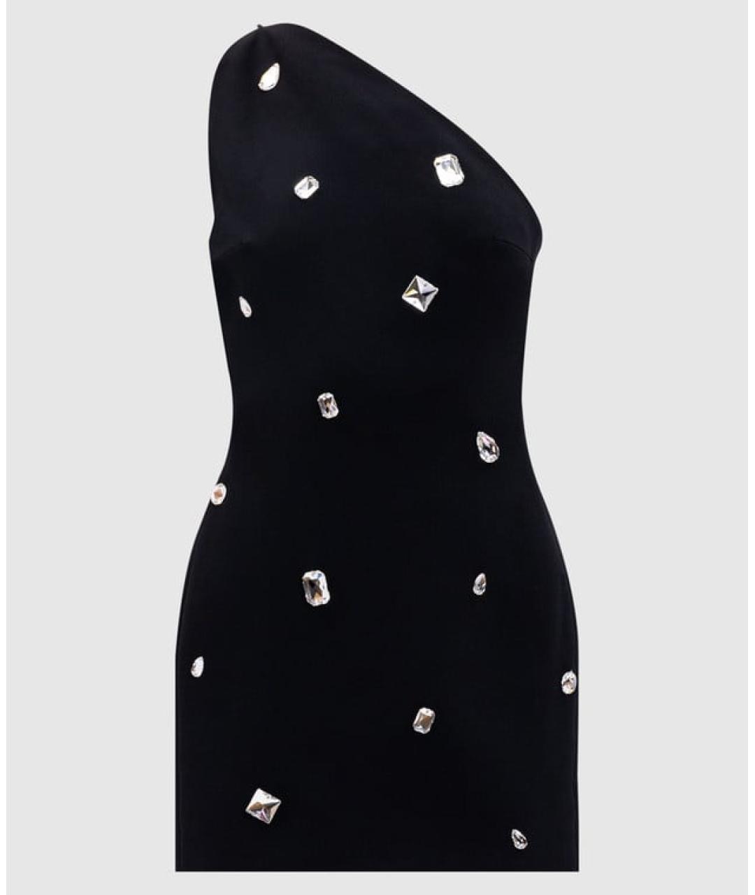 DAVID KOMA Черное коктейльное платье, фото 7
