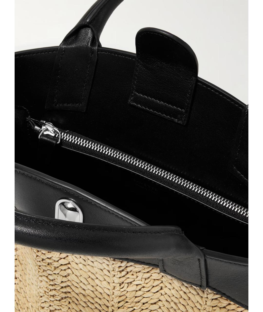 Savette Бежевая пелетеная сумка с короткими ручками, фото 4