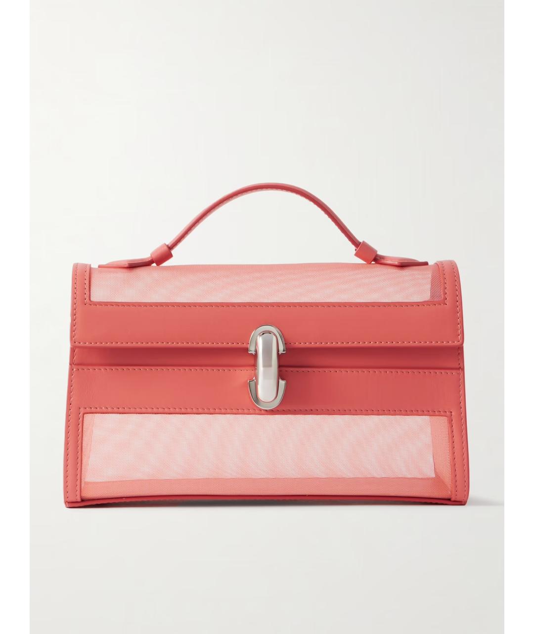 Savette Коралловая сумка с короткими ручками, фото 5