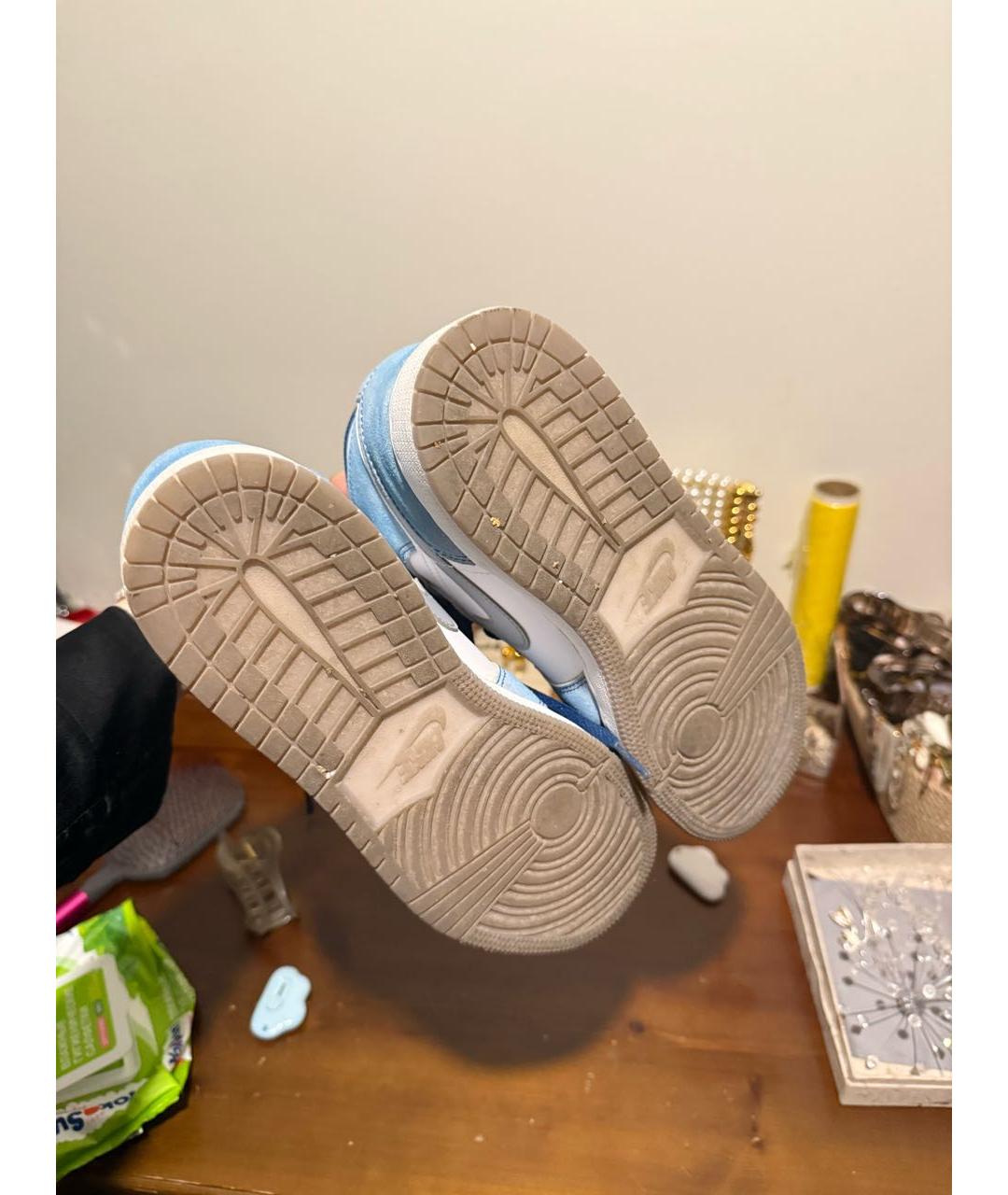 JORDAN Мульти замшевые кроссовки, фото 7