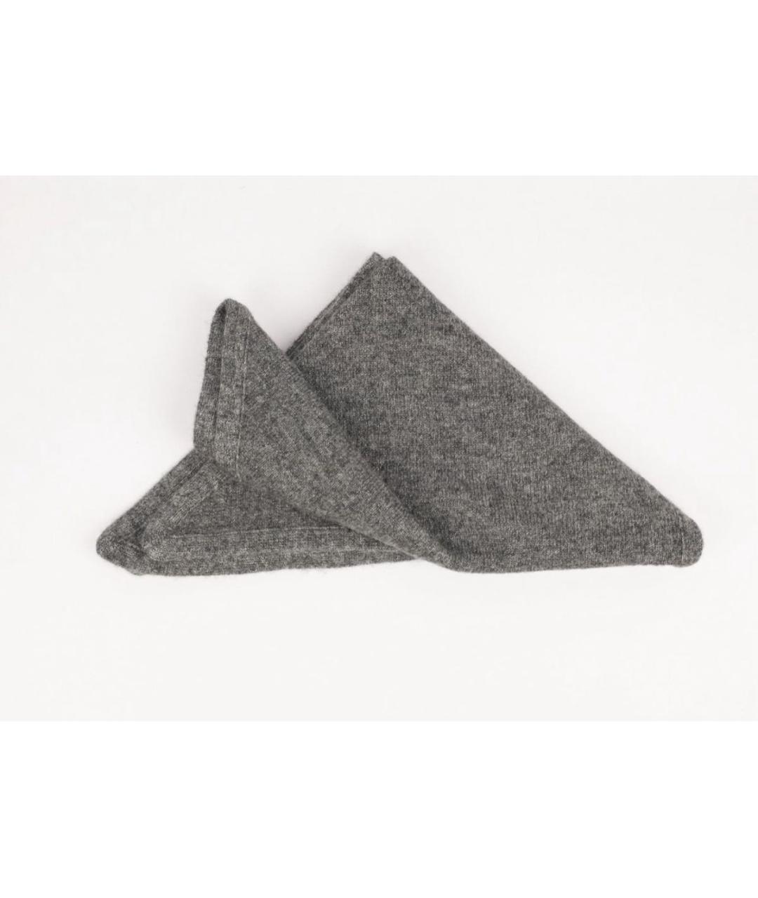 THE ROW Серый кашемировый платок, фото 2