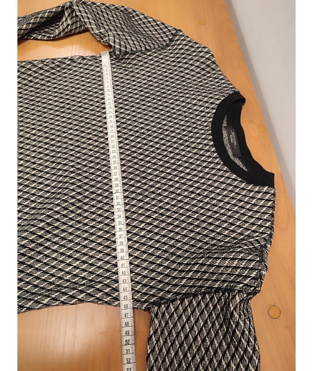 WEEKEND MAX MARA Серый вискозный джемпер / свитер, фото 7