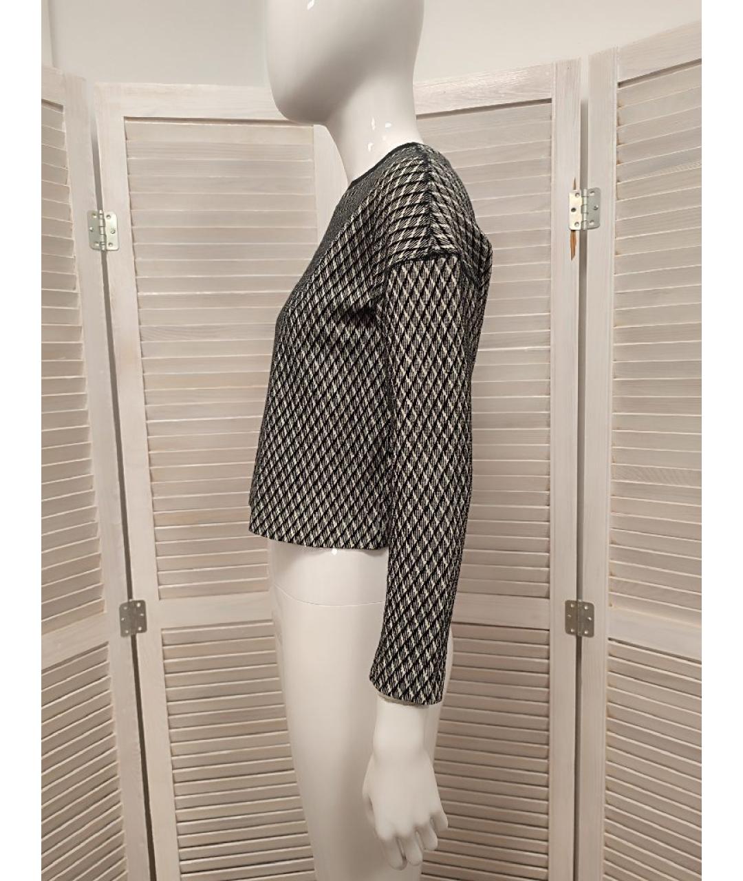 WEEKEND MAX MARA Серый вискозный джемпер / свитер, фото 4