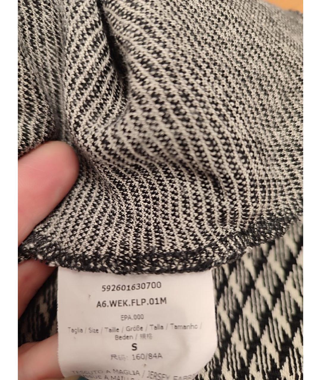 WEEKEND MAX MARA Серый вискозный джемпер / свитер, фото 8
