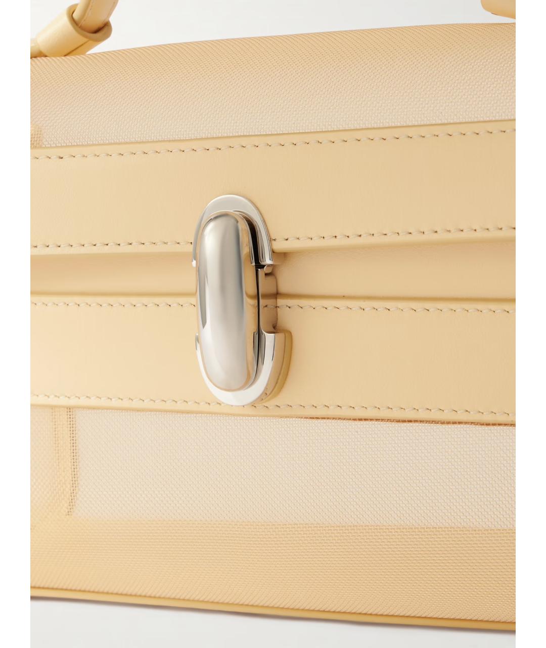 Savette Бежевая сумка с короткими ручками, фото 4