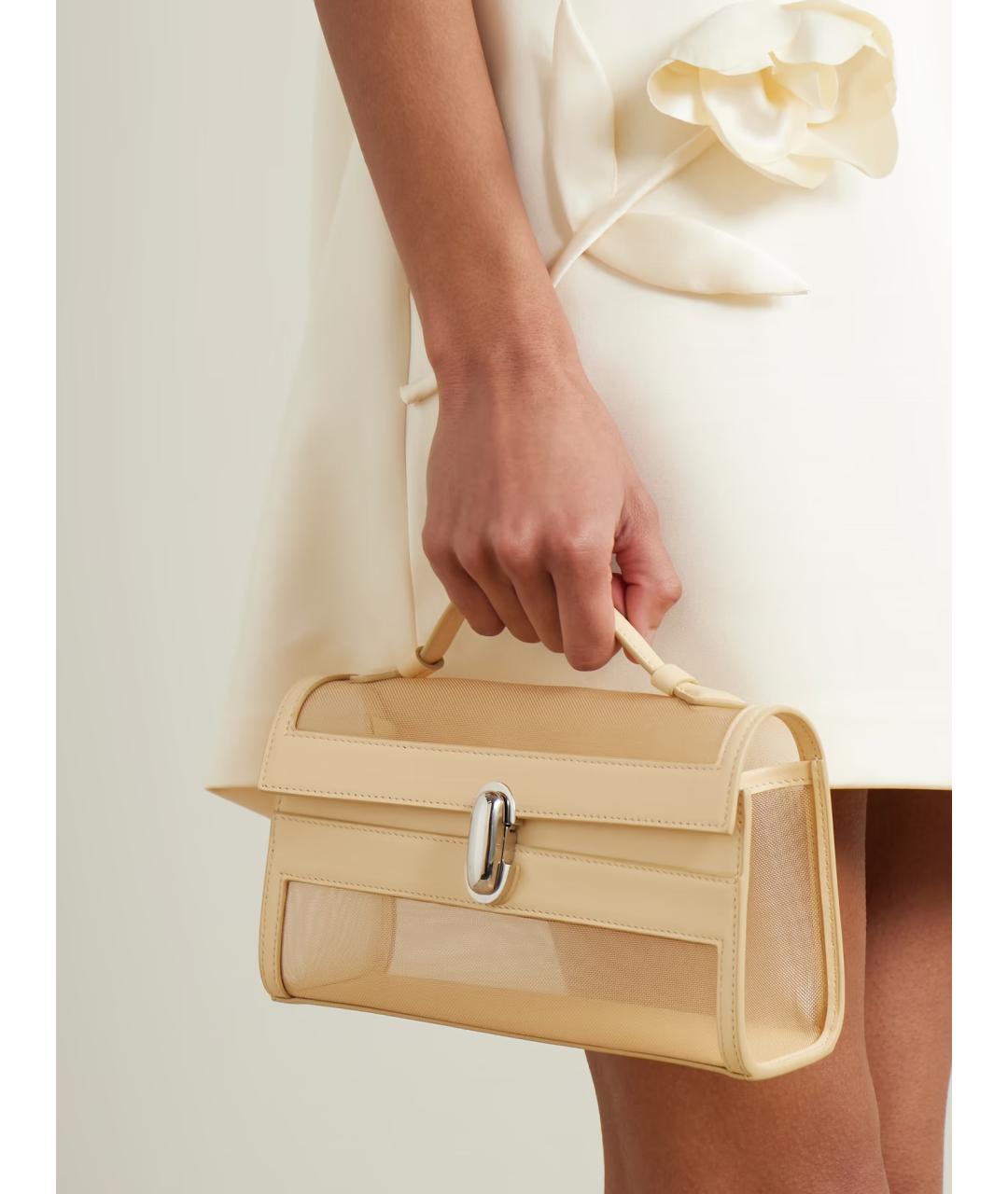 Savette Бежевая сумка с короткими ручками, фото 2