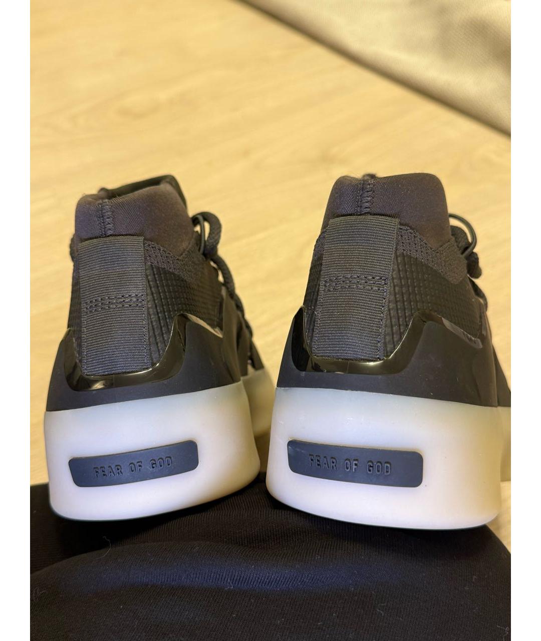 FEAR OF GOD Антрацитовые кроссовки, фото 3