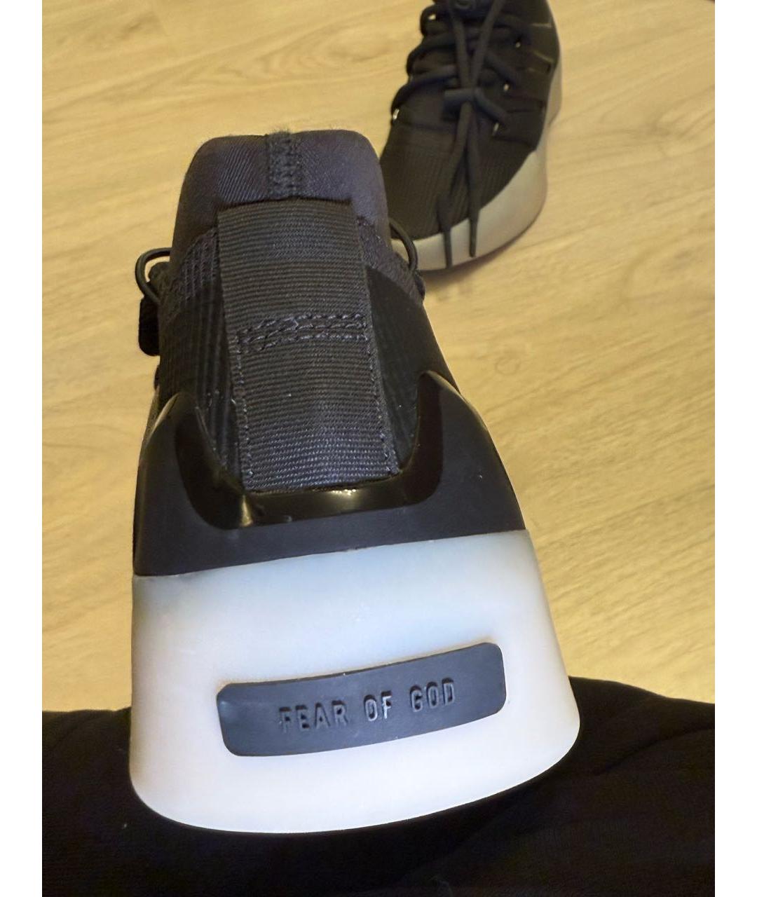 FEAR OF GOD Антрацитовые кроссовки, фото 6