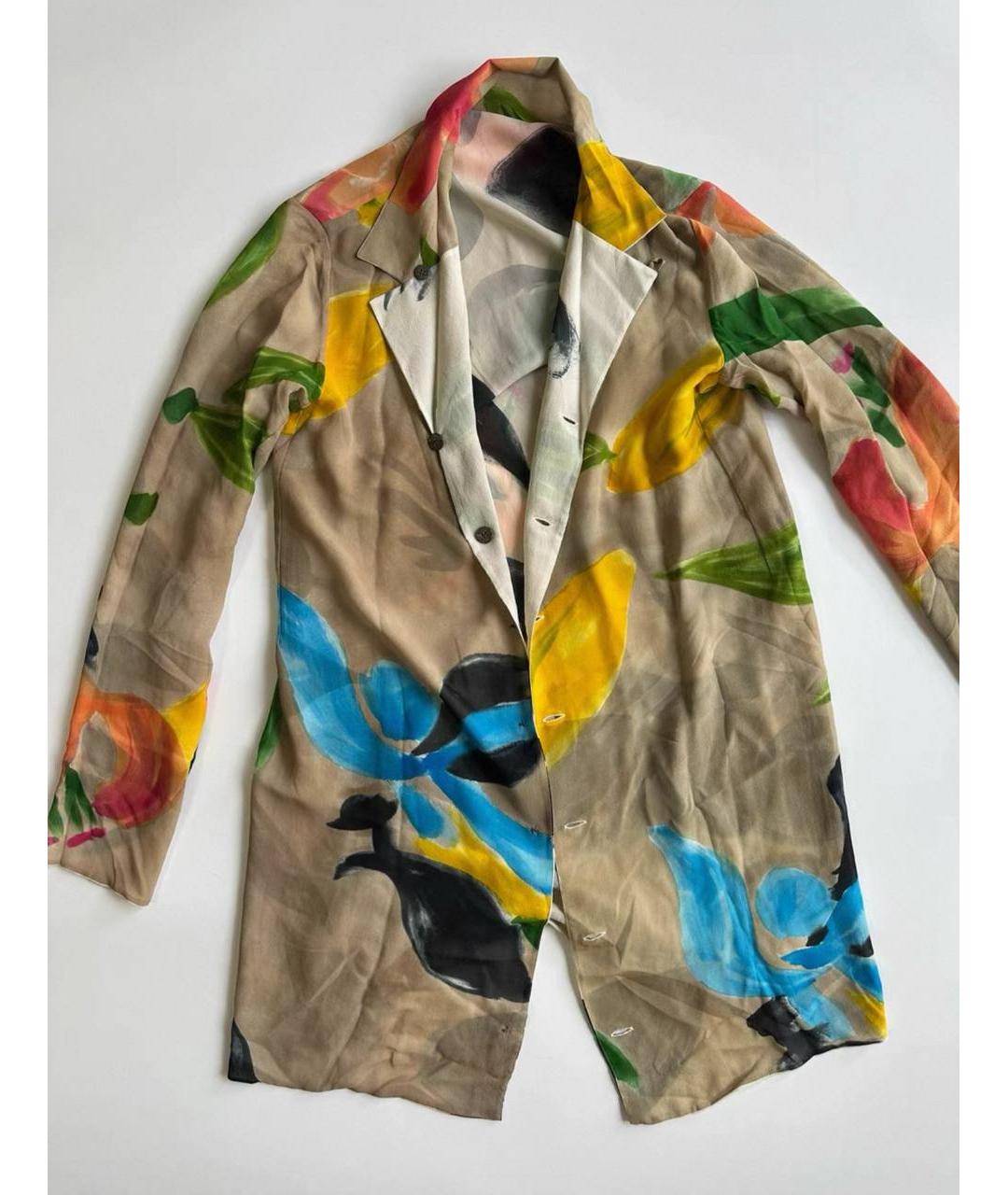 ISSEY MIYAKE Мульти пальто, фото 2