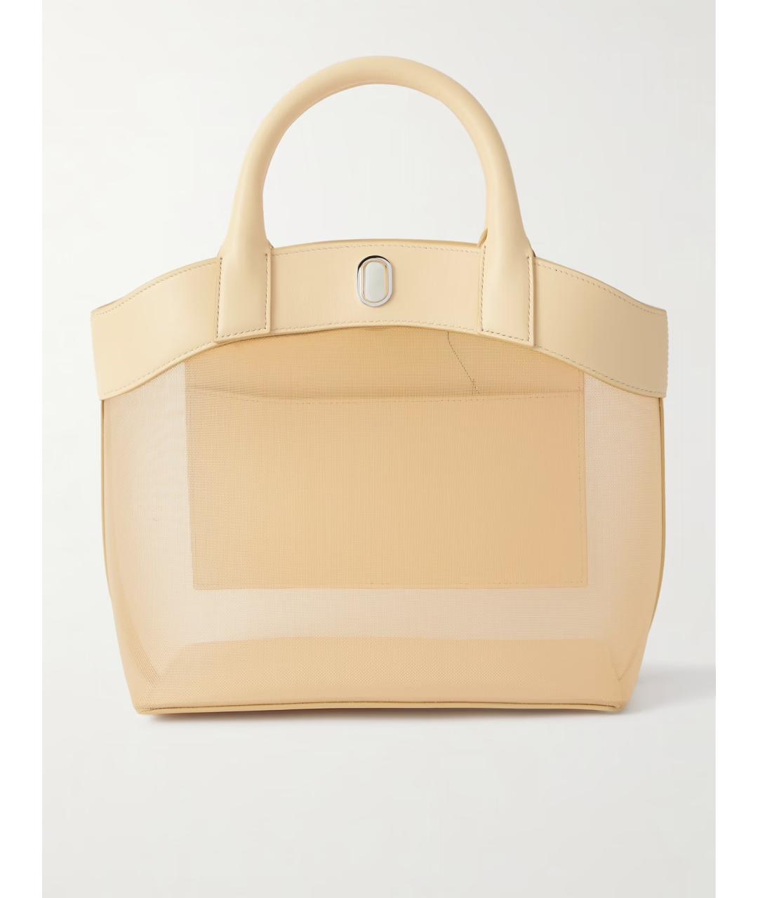 Savette Бежевая сумка с короткими ручками, фото 6