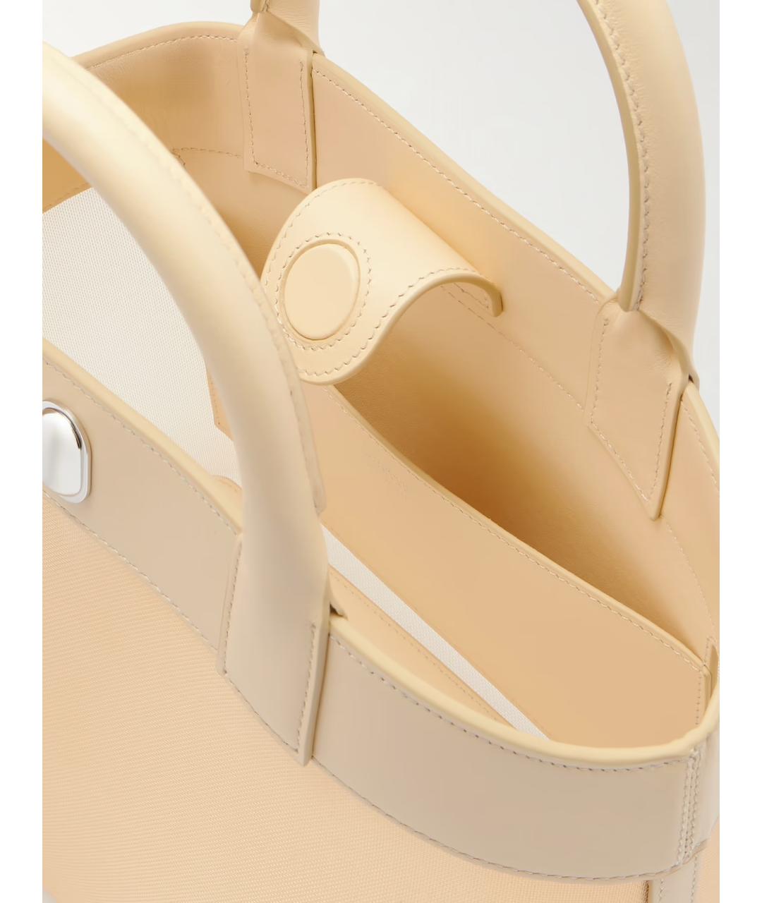 Savette Бежевая сумка с короткими ручками, фото 4