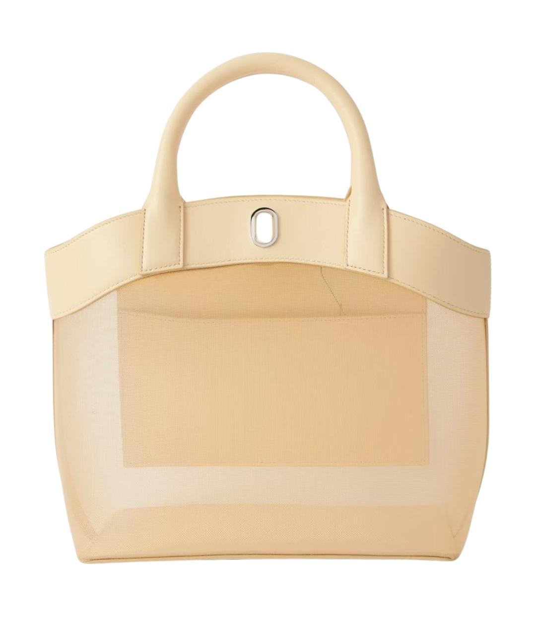 Savette Бежевая сумка с короткими ручками, фото 1