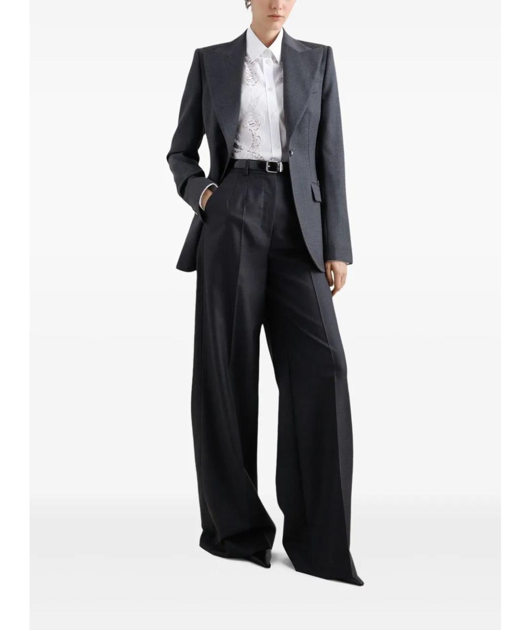 DOLCE&GABBANA Белая хлопковая рубашка, фото 2