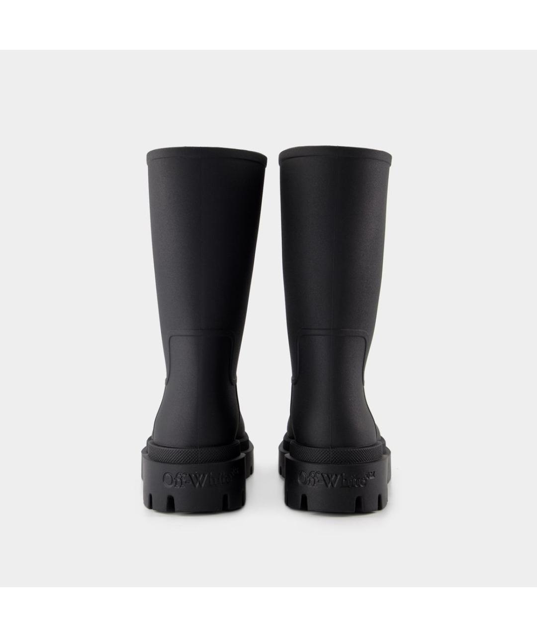 OFF-WHITE Черные ботинки, фото 3