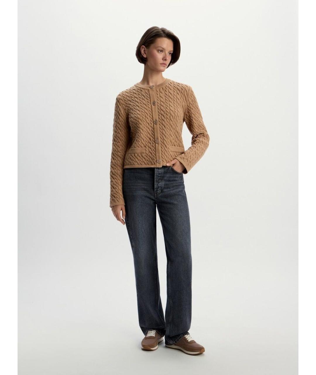 12 STOREEZ Антрацитовые хлопковые прямые джинсы, фото 3