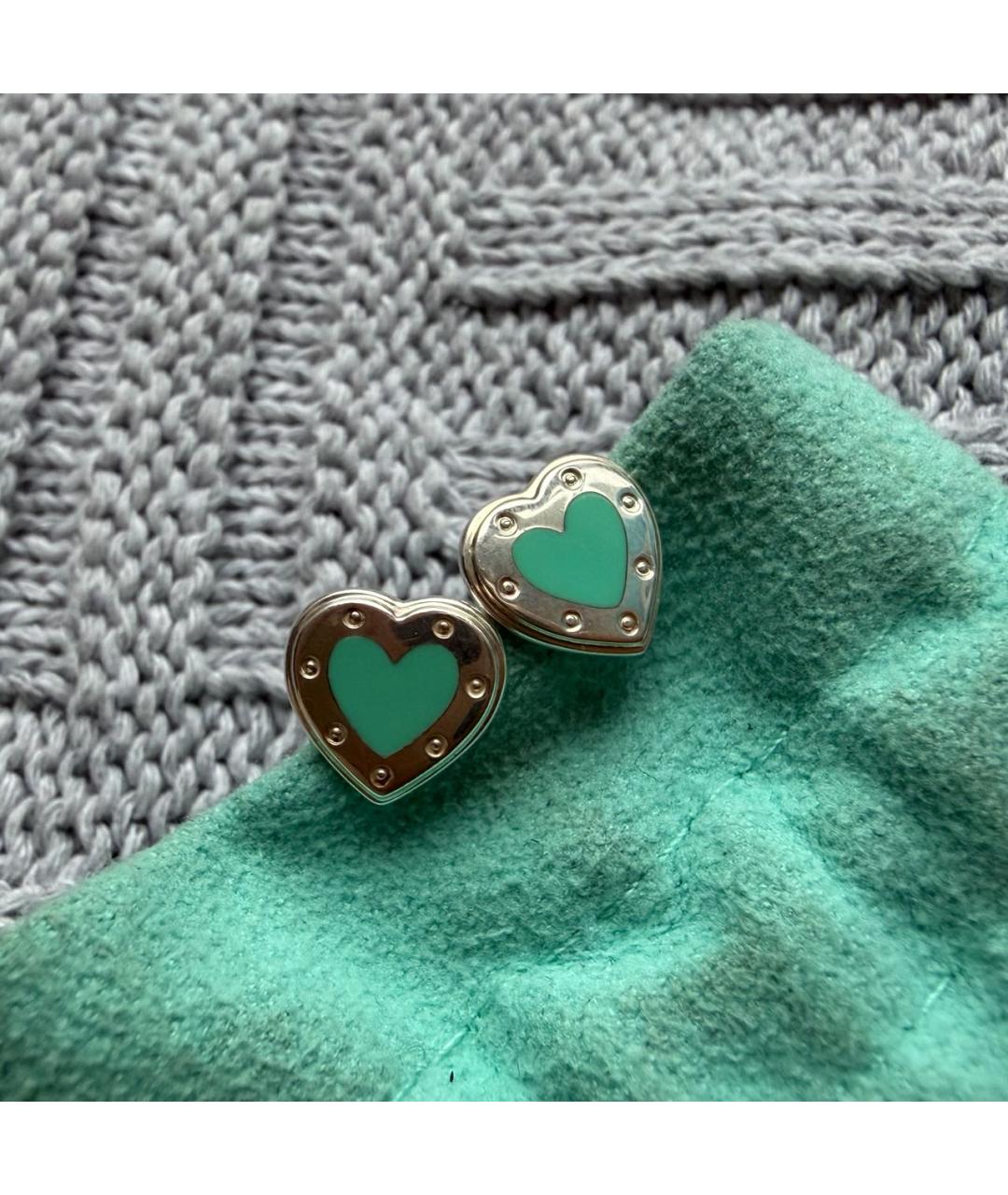 TIFFANY&CO Серебряные серебряные серьги, фото 8