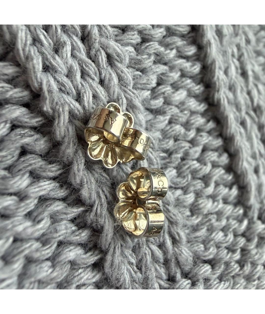 TIFFANY&CO Серебряные серебряные серьги, фото 6