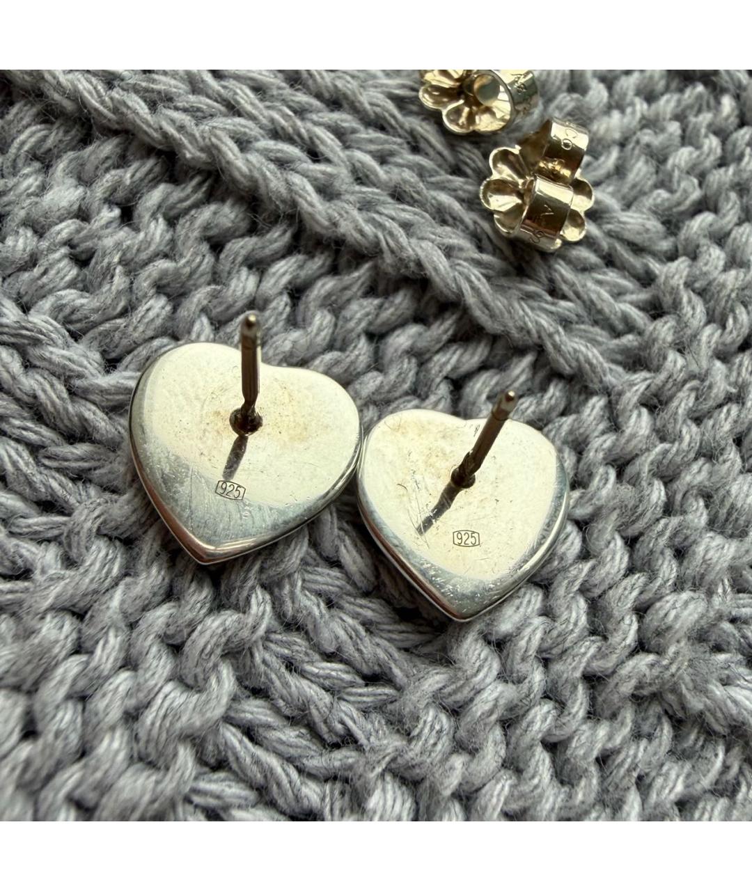 TIFFANY&CO Серебряные серебряные серьги, фото 3