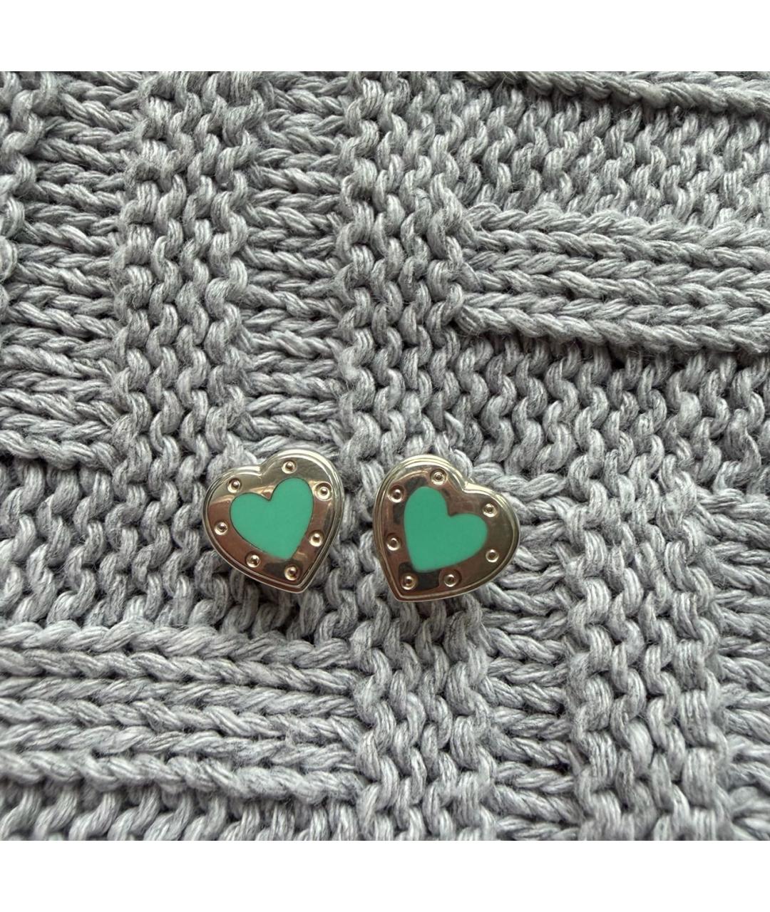 TIFFANY&CO Серебряные серебряные серьги, фото 2