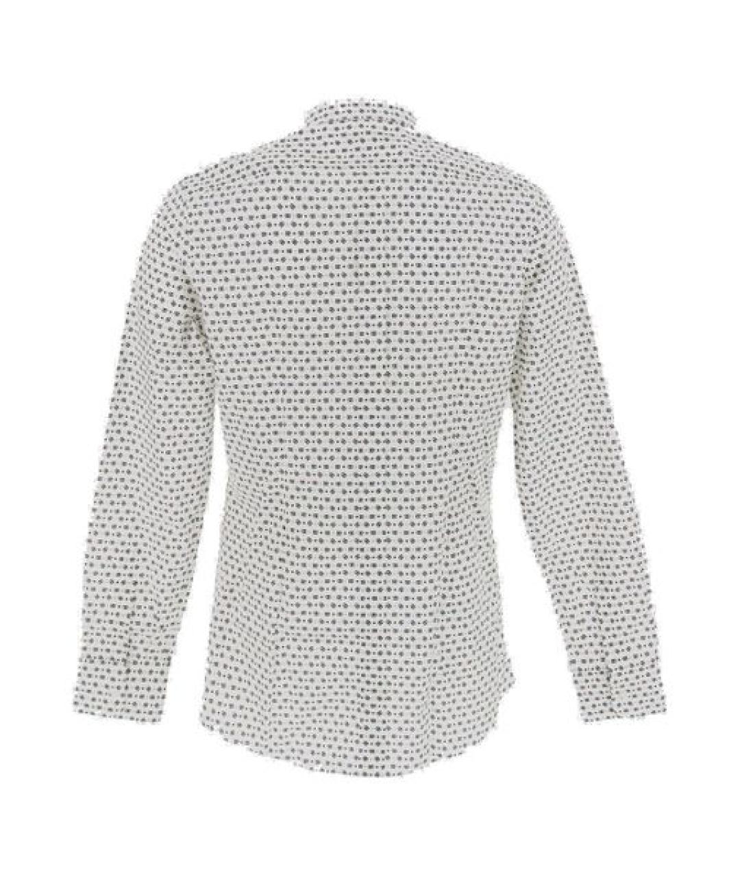 DOLCE&GABBANA Белая хлопковая кэжуал рубашка, фото 2