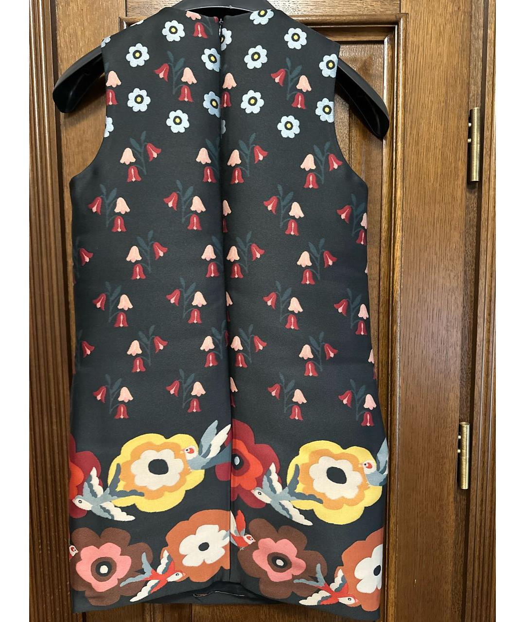 RED VALENTINO Черное платье, фото 2