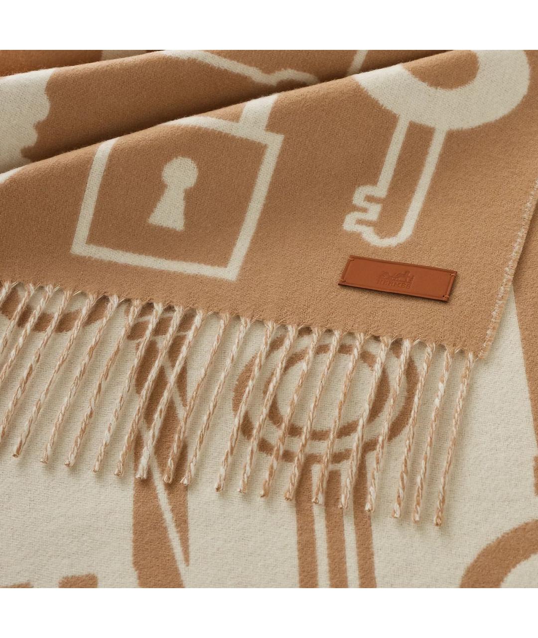 HERMES Мульти кашемировый шарф, фото 3