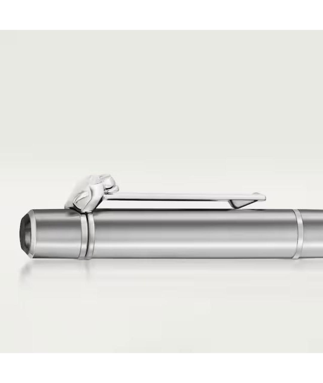 CARTIER Серебряная металлическая шариковая ручка, фото 5