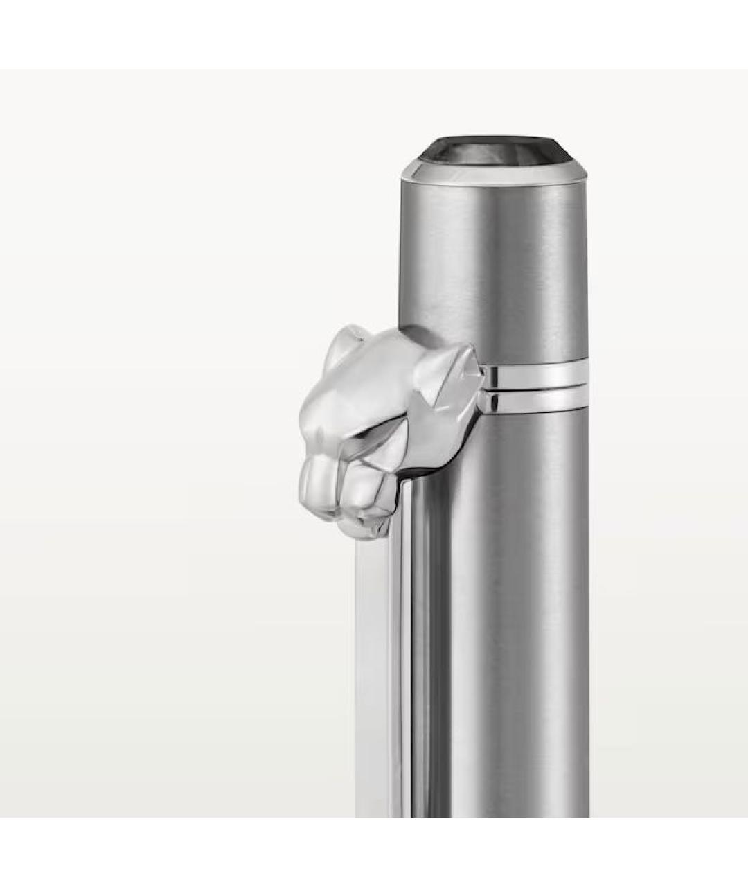 CARTIER Серебряная металлическая шариковая ручка, фото 4