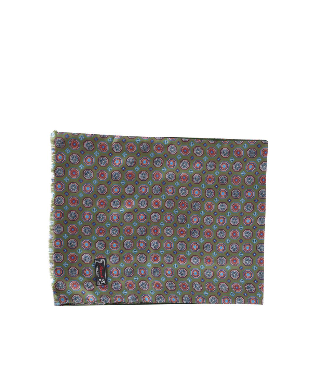 ASCOT Зеленый шерстяной шарф, фото 1