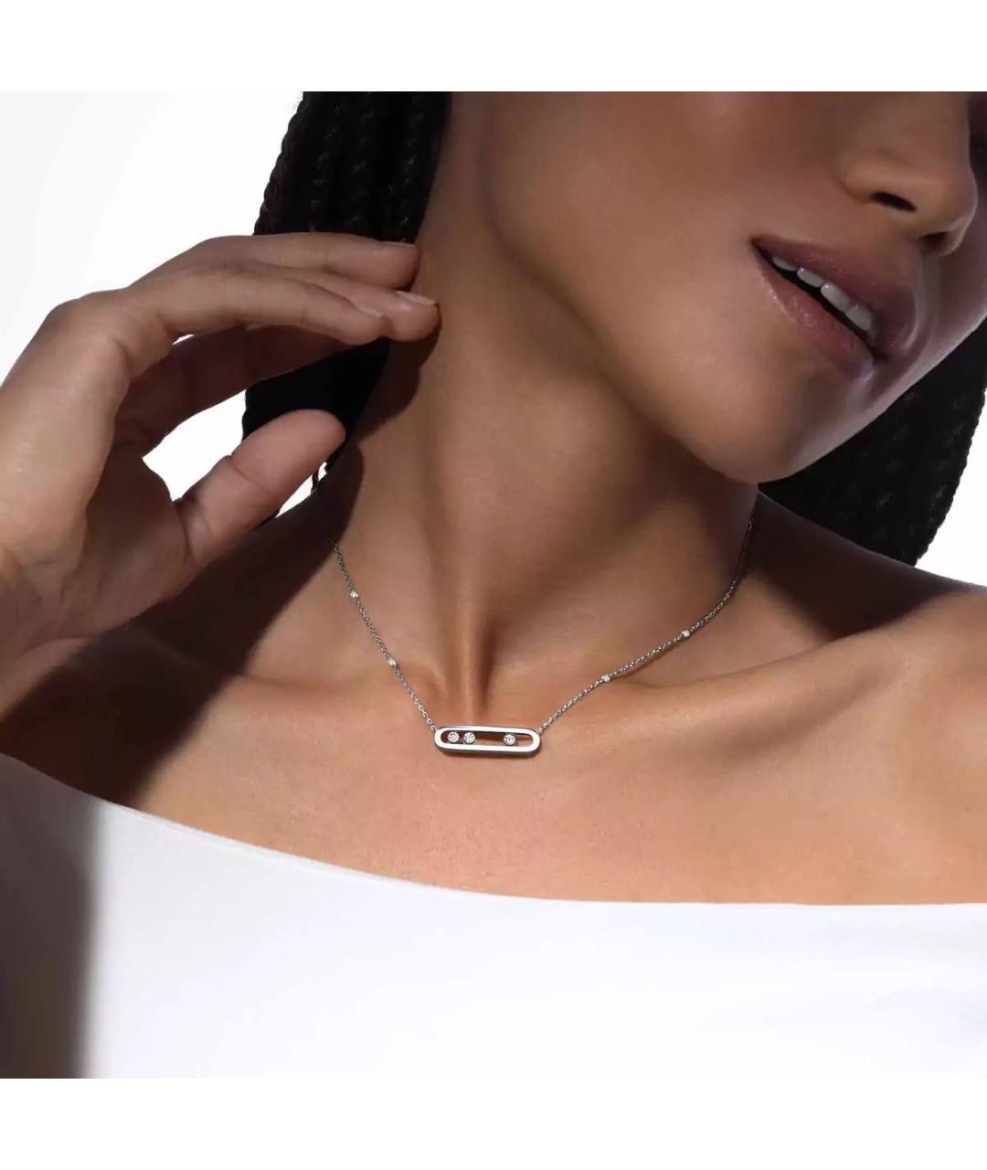 MESSIKA Серебряное колье из белого золота, фото 2