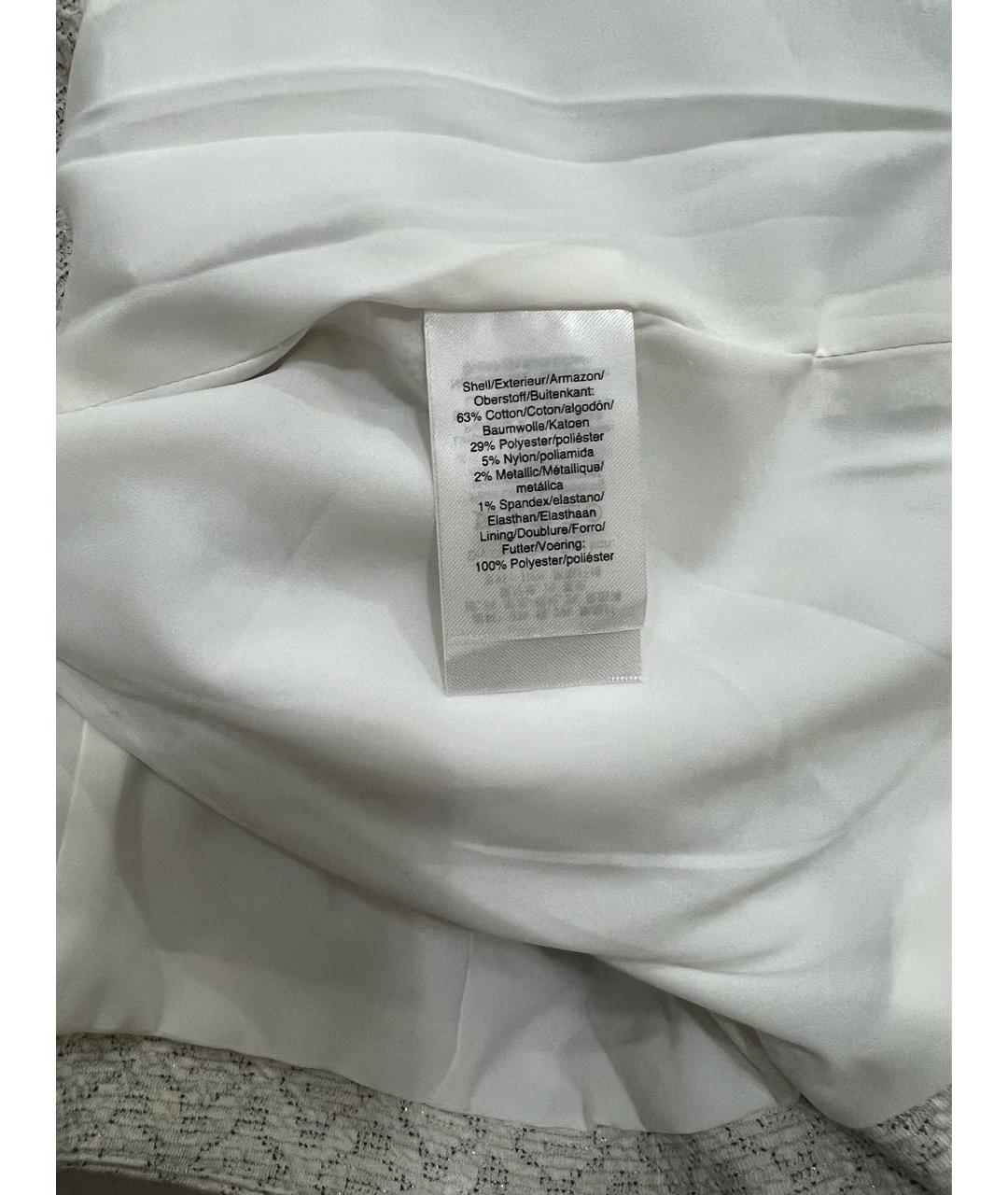 DKNY Бежевый хлопковый жакет/пиджак, фото 8