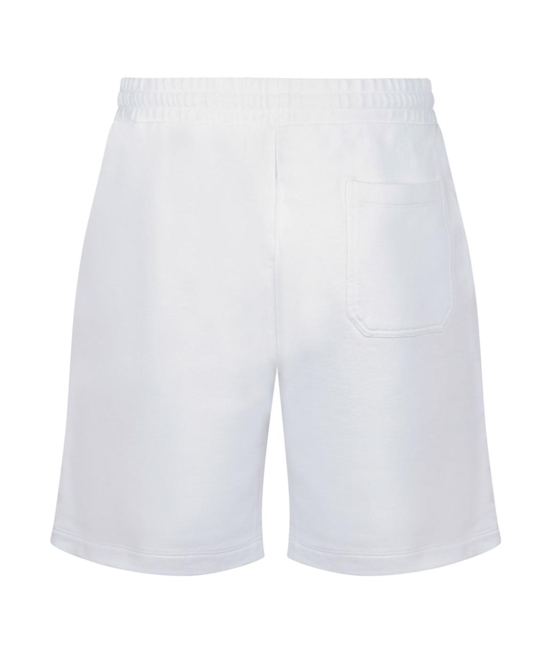 GOLDEN GOOSE DELUXE BRAND Белые хлопковые шорты, фото 2