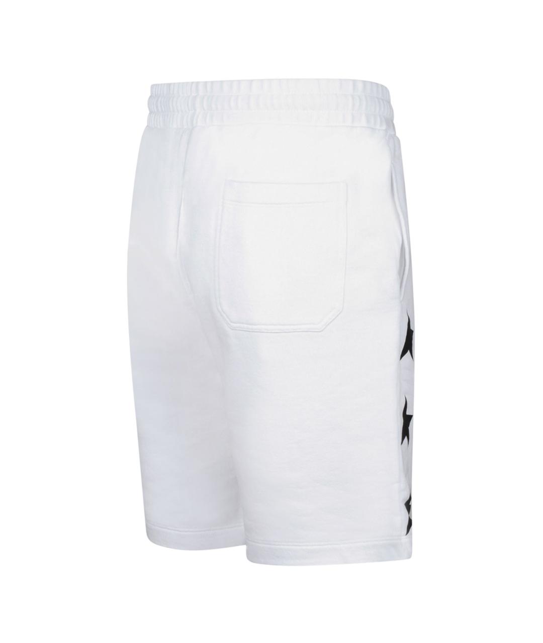GOLDEN GOOSE DELUXE BRAND Белые хлопковые шорты, фото 3
