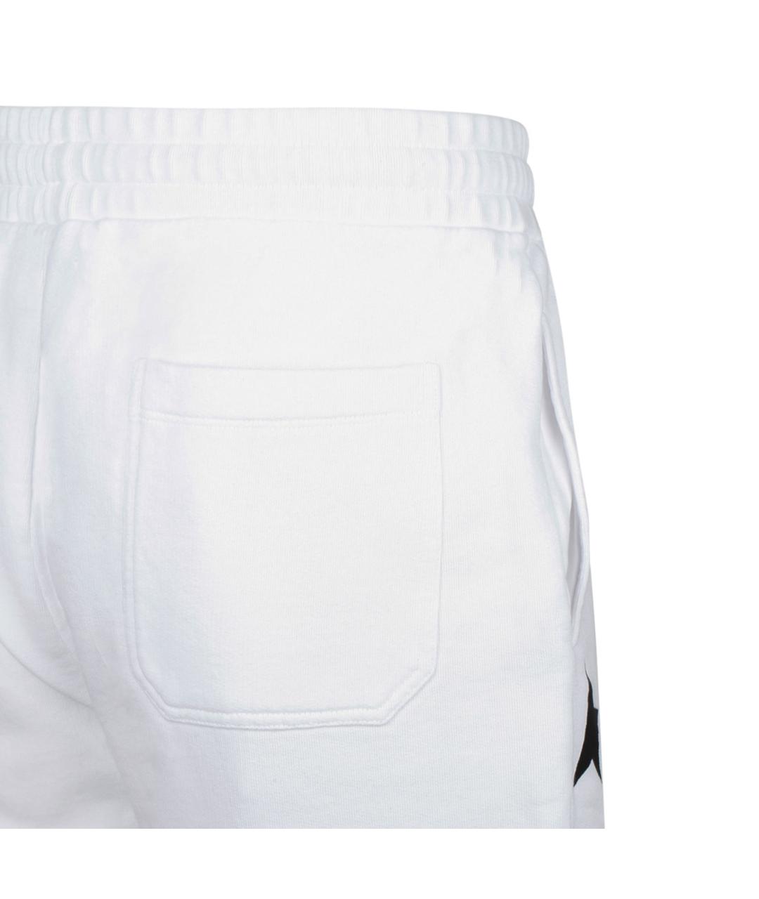GOLDEN GOOSE DELUXE BRAND Белые хлопковые шорты, фото 4