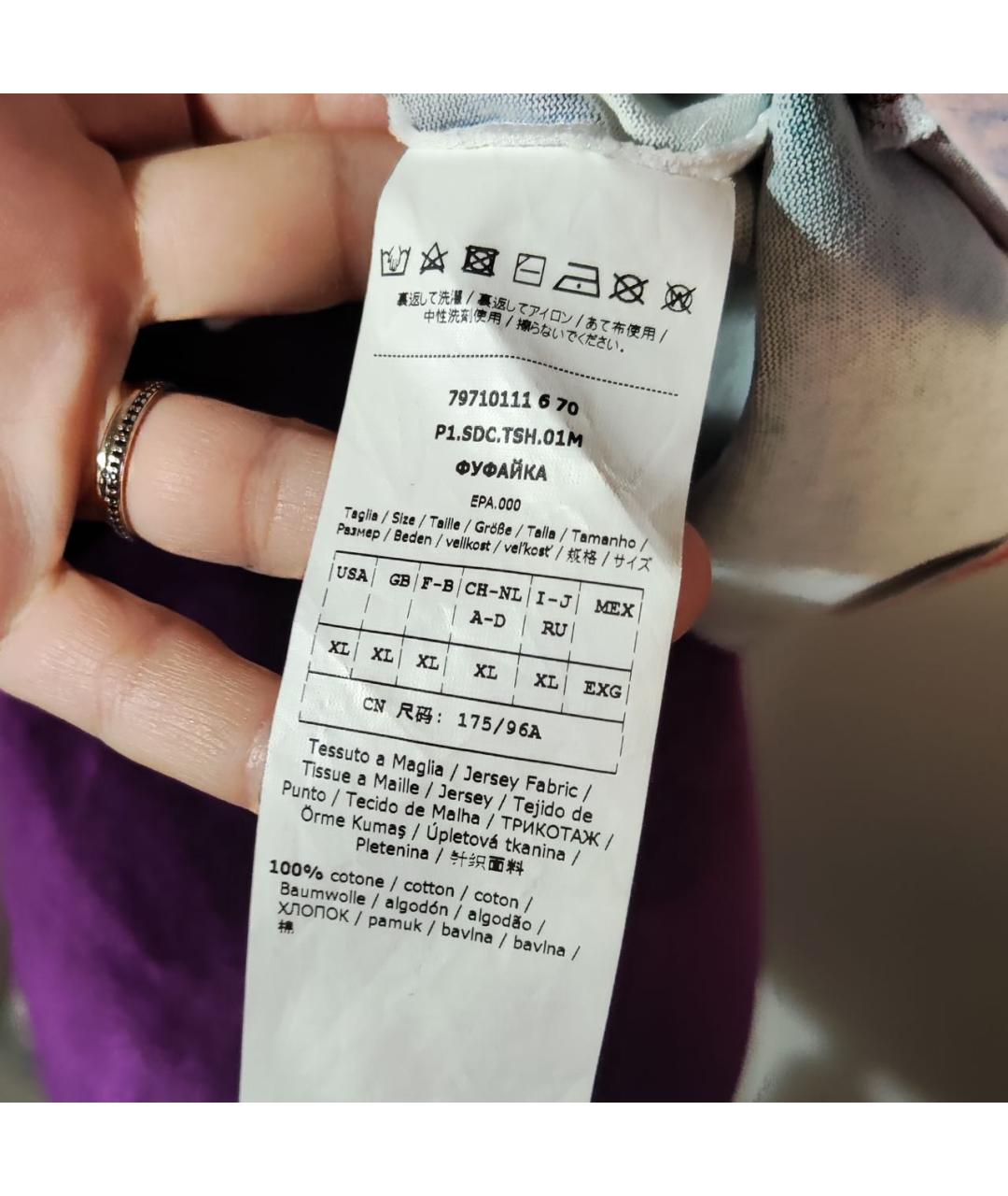 SPORTMAX Мульти хлопковая футболка, фото 7