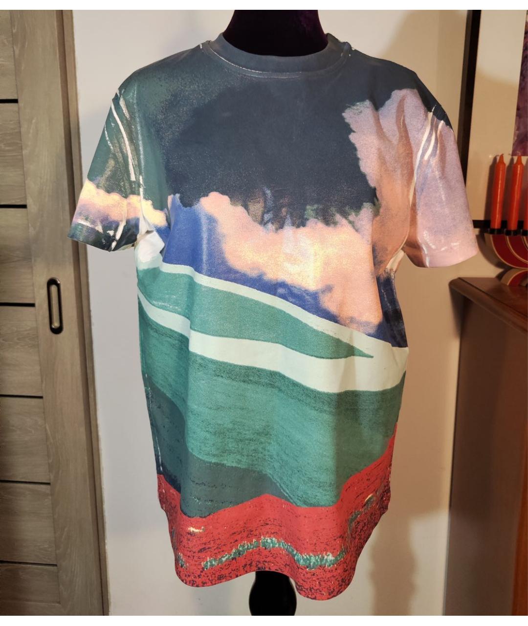 SPORTMAX Мульти хлопковая футболка, фото 9