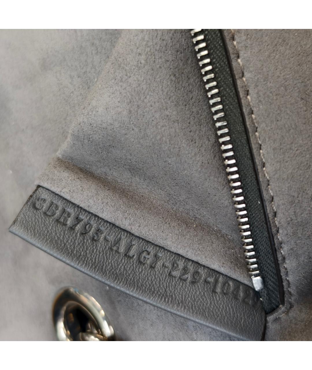 FENDI Серая сумка через плечо, фото 5