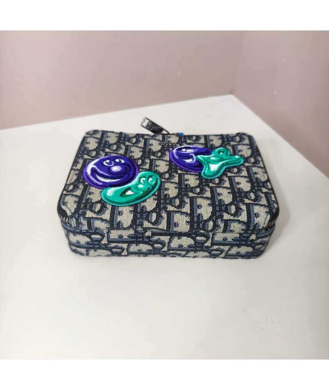 CHRISTIAN DIOR Темно-синяя сумка через плечо, фото 4