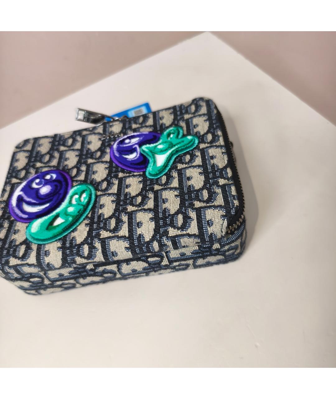 CHRISTIAN DIOR Темно-синяя сумка через плечо, фото 6