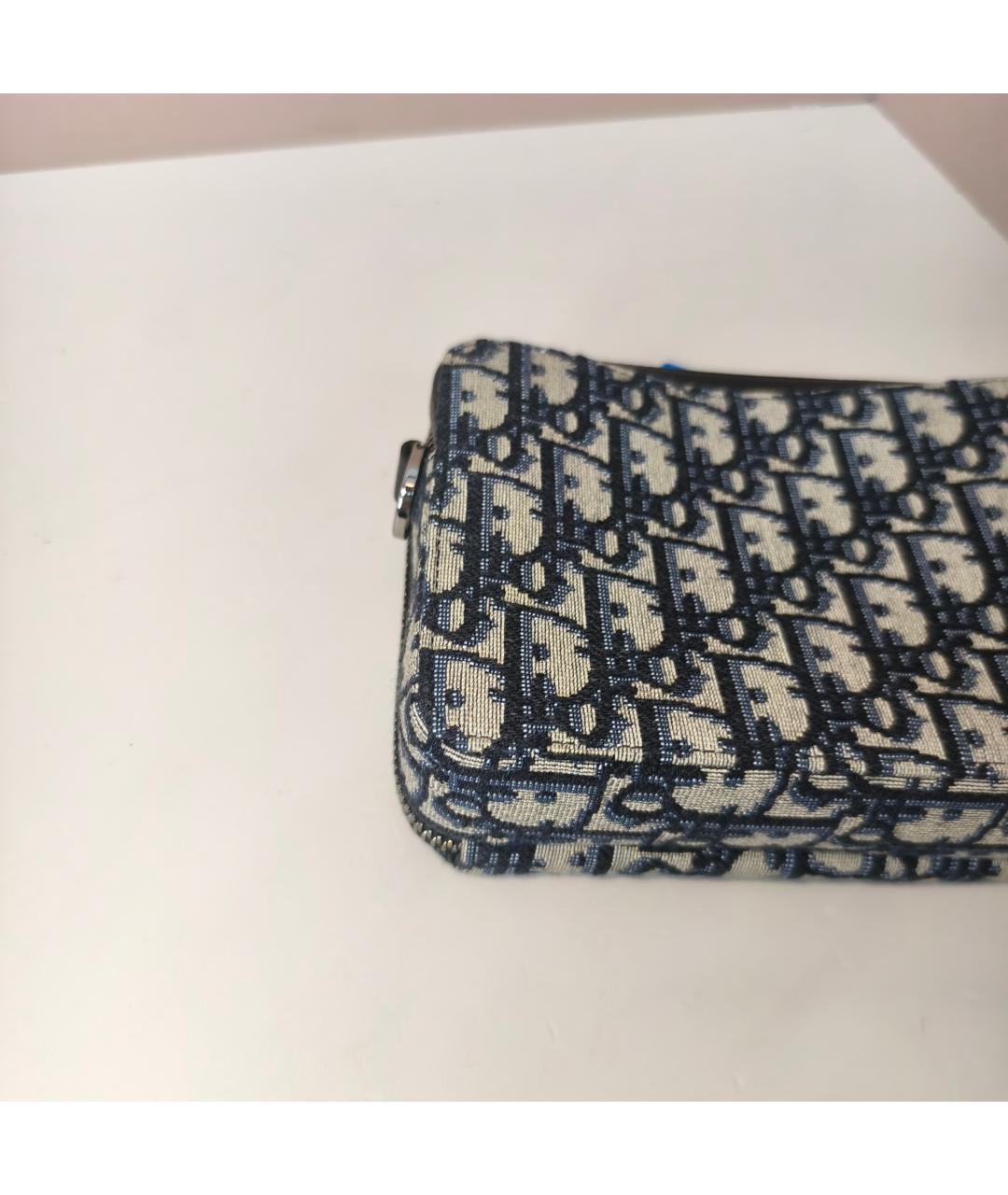 CHRISTIAN DIOR Темно-синяя сумка через плечо, фото 7