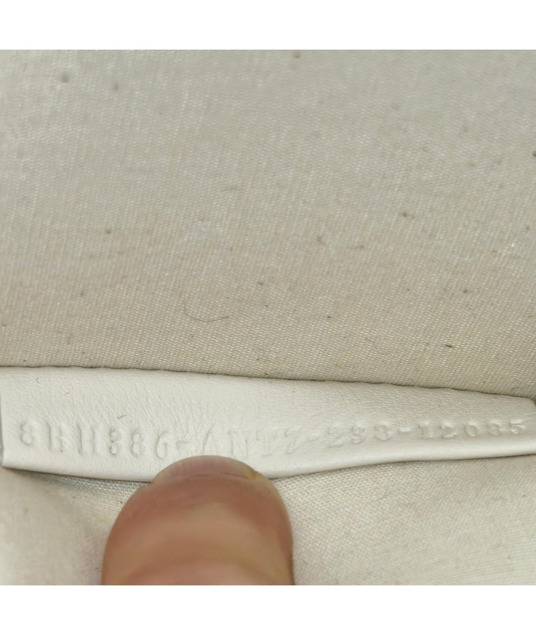 FENDI Коричневая кожаная сумка через плечо, фото 5